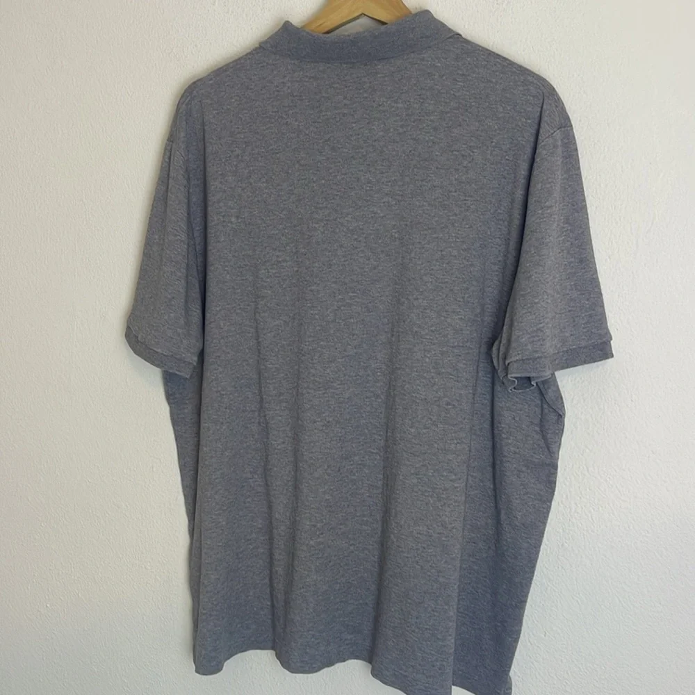 Polo RL grey cotton polo shirt XL